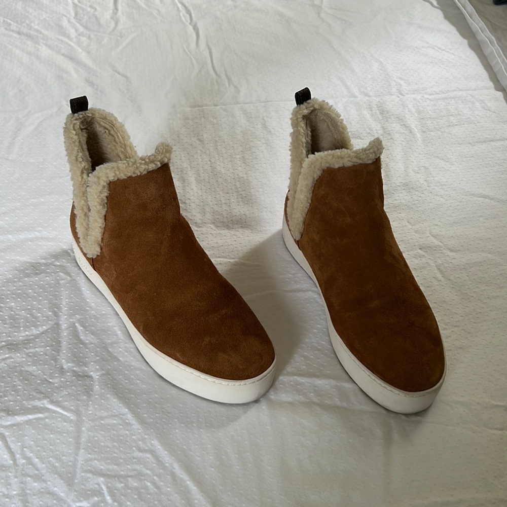 Michael Kors suede booties